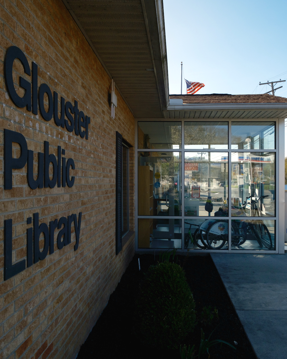 A photo of the Glouster library