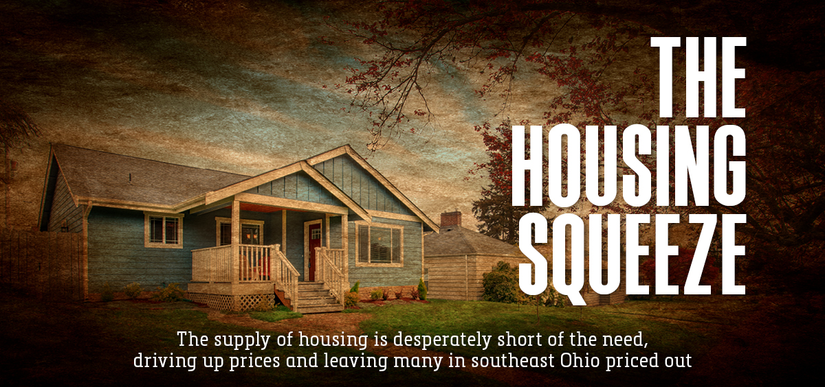 The housing squeeze header graphic
